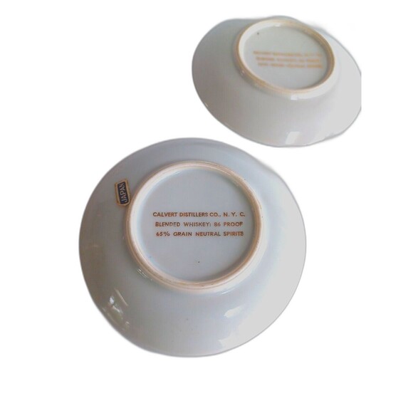 Vintage 1980s Bird Collection Small Plates by Calvert Reserve Whiskey - Picture 7 of 10